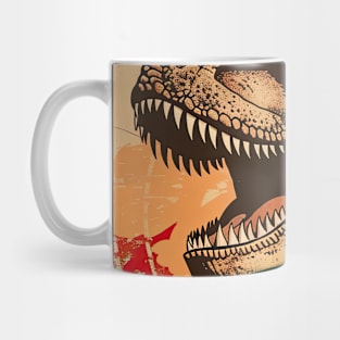 Vintage T-rex 2 Mug